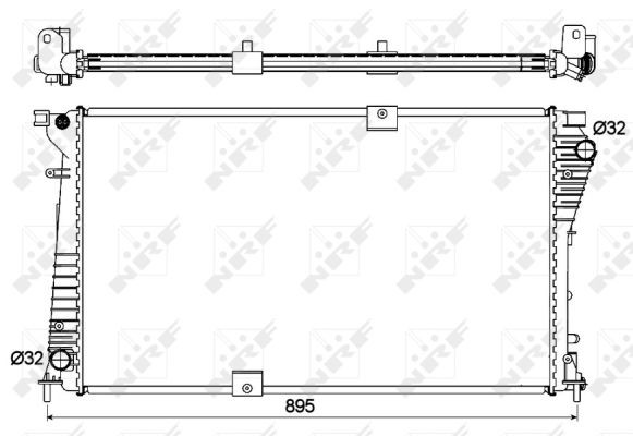 A4[B8] (2007>) 2,0-3,0TDi/3,2FSi/АКПП 53116 NRF