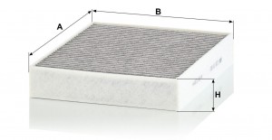 BMW 1(F20/21) 10> / 3(F30/31) 11> / 3GT(F34) 13 УГОЛЬНЫЙ CUK25001 MANN FILTER