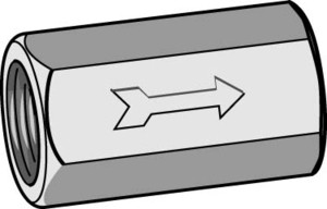 Обратный клапан I25351 KNORR BREMSE