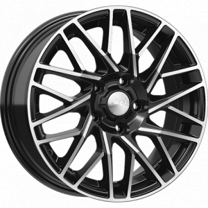 Скад Сиена 16.0 / 6.5J PCD 5x114.30 ET 45.00 ЦО 60.10 Литой / Черный с полирован 3310305 SKAD