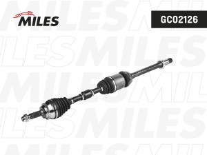 Привод в сборе правый TOYOTA AVENSIS 2.0D 03- (ABS) GC02126 GC02126 MILES