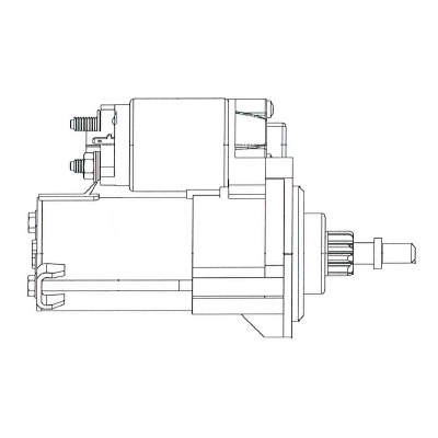 Стартер для а/м Chery Amulet (03-) 1.6i 1,3кВт (LSt 2709) LST2709 START VOLT