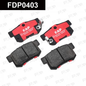 Тормозные колодки дисковые смесь CERAMIC FDP0403 FDP0403 FAP