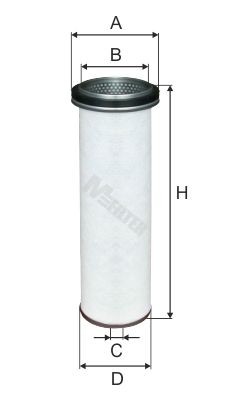 фильтр воздушный !вставка H390 D125 d105 \VALTRA/VALMET TRACTOR A898-1 MFILTER AUTOMOTIVE FILTERS