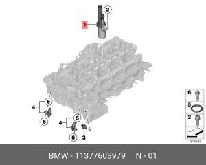двигатель регулировки фаз газораспределения!\ BMW 11 37 7 603 979 BMW