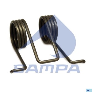 пружина! замка кулисы \DAF 95 050.244 SAMPA