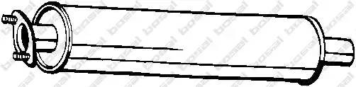 Глушитель FORD Focus (04-) средняя часть BOSAL 154-711 BOSAL