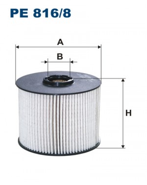 Фильтр топливный PEUGEOT 308,407 (09-10) CITROEN C4 (09-),C5 FILTRON PE8168 FILTRON