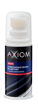 Смазка силиконовая бесцветная с губкой-аппликатором 100мл A9621X AXIOM