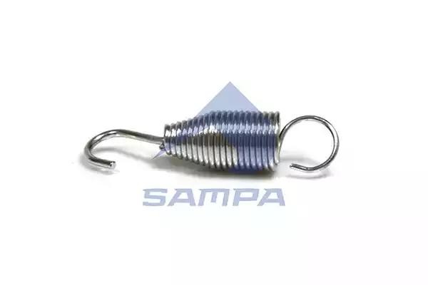 пружина возвратная !трещетки 117x29.5x3.0 \BPW 070.112 SAMPA