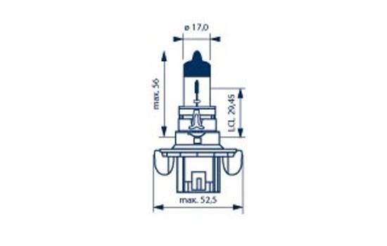 Лампа 12V H13 60/55W P26.4t American Types NARVA 480923000 NARVA
