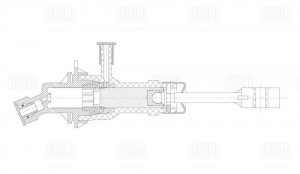 Цилиндр сцепления главный CF812 TRIALLI