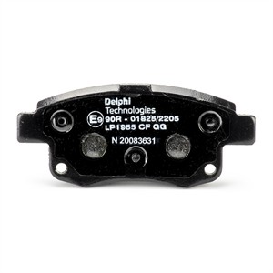 LP1955 колодки дисковые з.\ Ford Transit/TourneoConnect 2.3 16V/2.2TDCi/2.4TDCi  LP1955 DELPHI