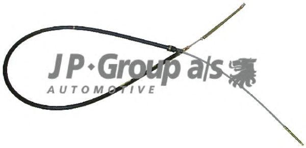 VW GOLF III/VENTO 95> L=1500mm,барабаны, 2 шт.на а/м 11 703 016 00 JP GROUP