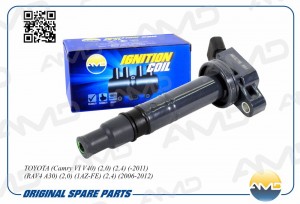 Катушка зажигания TOYOTA Camry VI V40, 2,0, 2,4, -2011, Camry VII V50, 2,0, 1AZ- AMD.EL1156 AMD