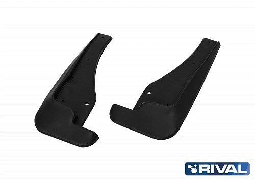 брызговики передние!термоэластопласт\Nissan Almera G15 седан 12-18 24101001 RIVAL