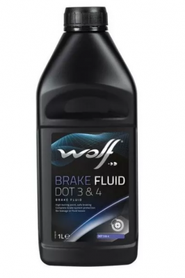 WOLF DOT 3, DOT 4 1L WOLF FMVSS 116 DOT 4 FMVSS 116 DOT3 ISO 4925 Class 3&4 SAE  8307805 WOLF