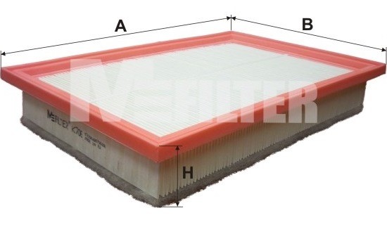фильтр воздушный!\ VW Sharan 1.8-2.8/1.9TDi 00>, Ford Galaxy 2.3i-2.8i/1.9TDi 00 K706 MFILTER AUTOMOTIVE FILTERS