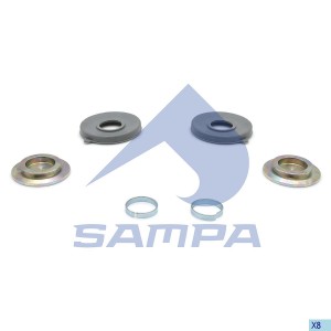 Ремкомплект суппорта MERITOR Elsa 2 (пятаки,пыльники,кольца) SAMPA 095.579 SAMPA