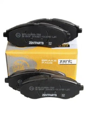колодки дисковые передние! Daewoo Kalos 1.2i/1.4i02> Z07273 ZENTPARTS