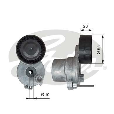 Натяжитель ремня приводного T39338 (7808-21738) T39338 GATES