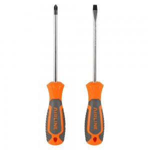 Набор отвёрток 2 пр. (SL6x125mm, PH2x125mm) пласт.подвес (ATAU012) ATAU012 AIRLINE