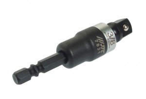 Адаптер 1/4"х3/8" (6.35мм) карданный под шуруповерт JTC JTC-7831 JTC TOOLS