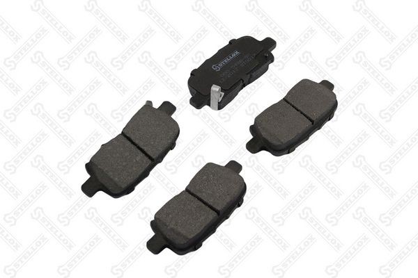 колодки дисковые задние! с антискр. пл.\ Honda Odyssey/MR-V/MDX/Pilot, Acura MDX 000-548B-SX STELLOX