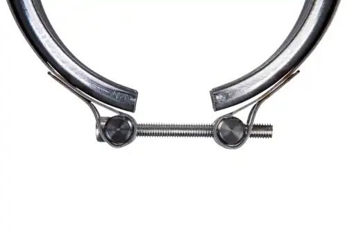 хомут глушителя! (нерж) Premium D=127/151 V-образный\ DAF F65/75/85/95/105CF/XF/ Z58502 ZENTPARTS