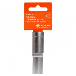 Головка торцевая 1/2" (13) "AIRLINE" (высокая) AT-S12-25 AIRLINE