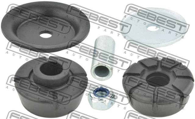 Втулка амортизатора переднего MITSUBISHI PAJERO SPORT 08-15 (ремкомпл) MSB-KB4TF MSB-KB4TF-KIT FEBEST