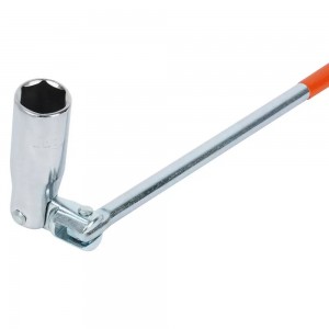 Ключ свечной Т-образный с карданом 16*350мм с резиновым фиксатором (ATAC019) ATAC019 AIRLINE