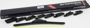 Щетка стеклоочистителя бескаркасная Regular (9 адаптеров) 350 мм 251.5215900-14  251521590014 AVTOPRIBOR