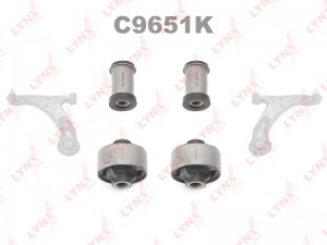 Комплект сайлентблоков рычагов C9651K LYNXAUTO