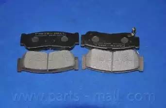 Колодки тормозные задние HYUNDAI H-1 01-/SANTA FE CM/SM 05-PKA-032 PKA-032 PMC PARTS MALL