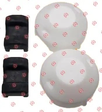 р/к опор седла !(рп) на 2 опоры верхняя и нижняя подушки \George Fischer SK-S36. 901312 ONYARBI