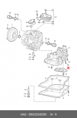 SKODA FABIA (2015>)/VW JETTA (2011>) 09G 325 429 D VAG