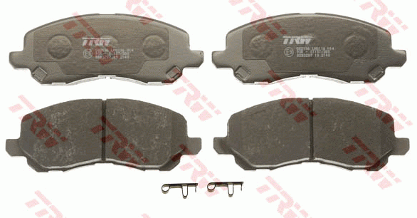 Колодки передние MITSUBISHI LANCER (CS, CY) GDB3287 GDB3287 TRW