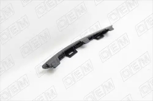 Молдинг бампера заднего правый Volkswagen Polo sedan 5 2015-2020, черный OEM1373R OEMPARTS