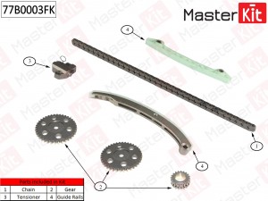 FORD C-MAX / FOCUS II/ MONDEO III СО ЗВЕЗДАМИ 77B0003FK MASTER KIT