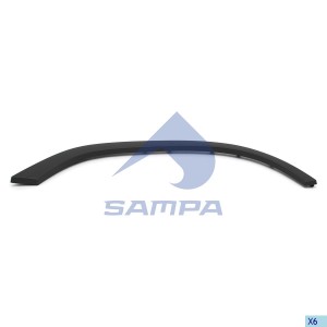 Накладка крыла правая 18300511 SAMPA