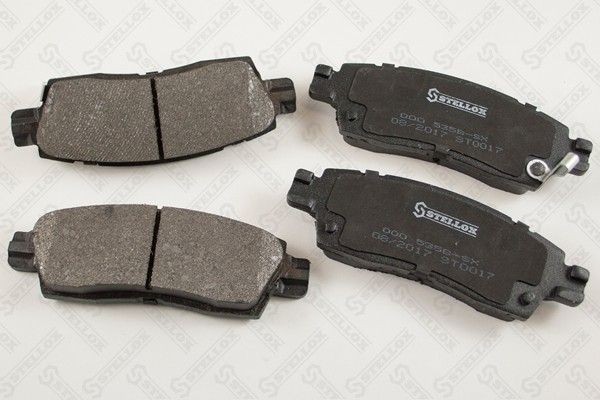 колодки дисковые задние! с антискр. пл.\ Chevrolet TrailBlazer, Saab 9-7 4.2-5.3 000-535B-SX STELLOX