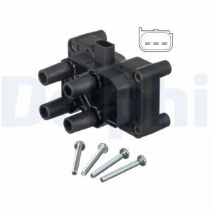 Катушка зажигания FORD Focus (04-) (1.4/1.6),C-Max (04-07) (1.6) DELPHI GN1020512B1 DELPHI