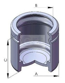 AUDI/CITROEN/FORD/HONDA/RENAULT/VOLVO/VW D=57mm 150566C ERT