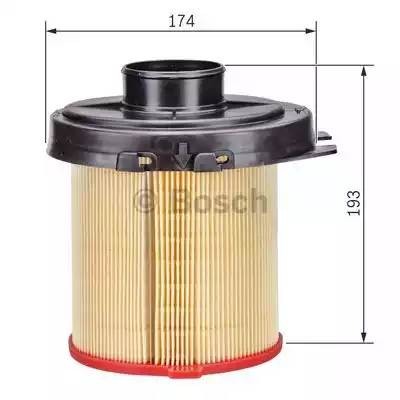 Фильтр воздушный PEUGEOT 106,205,309 CITROEN AX,BX,C15 BOSCH 1 457 429 908 BOSCH