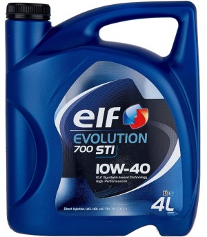 Масло моторное ELF EVOLUTION 700 STI 10W-40 SN 4л 214120 214120 ELF