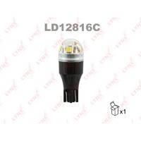 лампа! LED W16W T15 12V W2.1x9.5d 5500K Canbus\ LD12816C LYNXAUTO