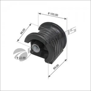 сайлентблок кабины! (рмп) D22X95\ MAN L 2000 94-05 400.627 MANSONS