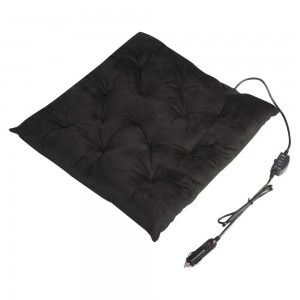 ADHC019 Подушка с подогревом на сиденье 12В, 19/26 Вт (41x41 см), стеганная, чер ADHC019 AIRLINE