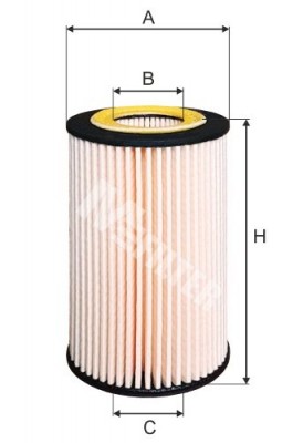 фильтр масляный!\ MB 204 1.8/2.5 08>/W212 2.0-2.5 09>/Sprinter 06> TE4031 MFILTER AUTOMOTIVE FILTERS